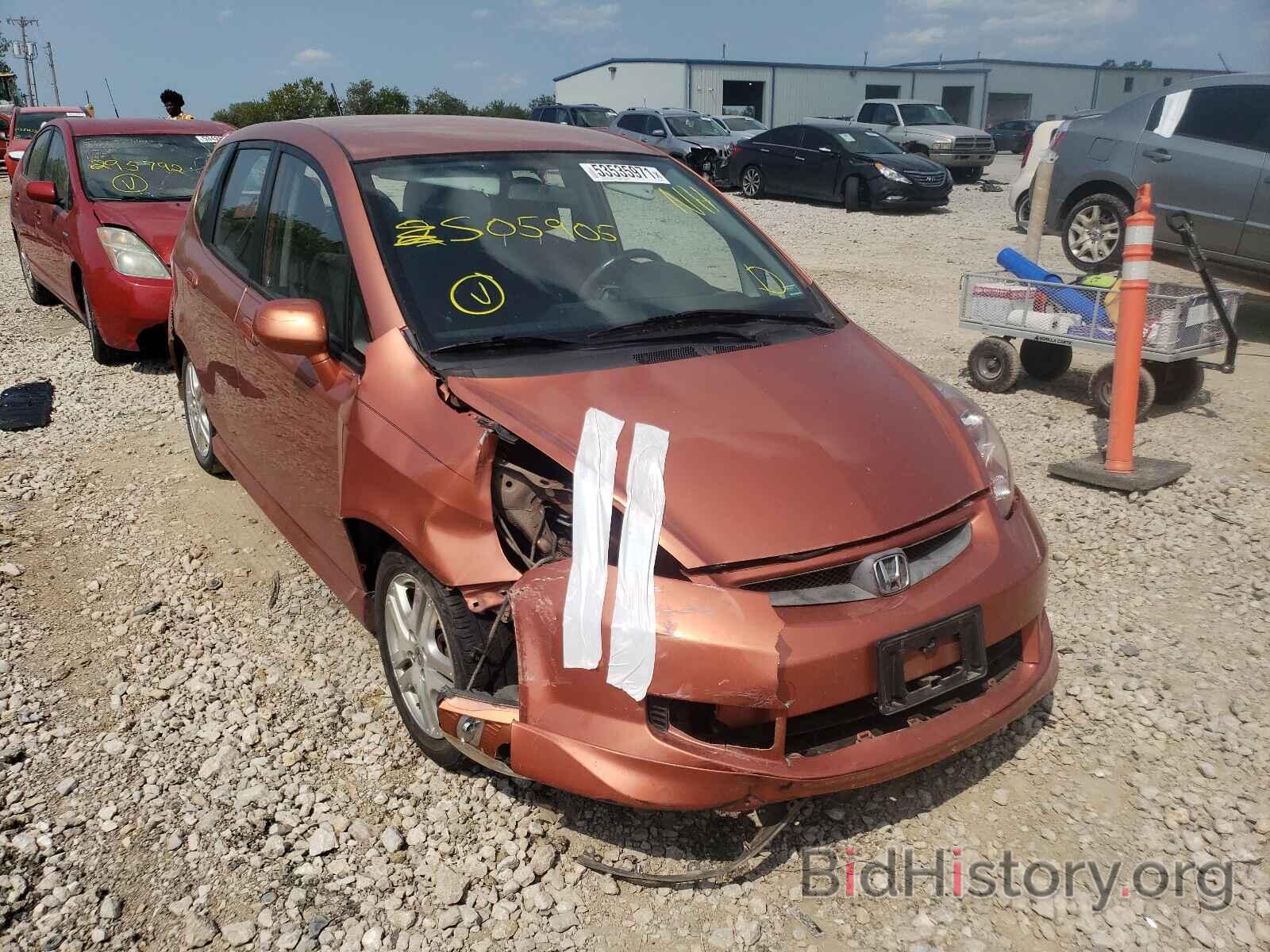 Photo JHMGD38678S059056 - HONDA FIT 2008