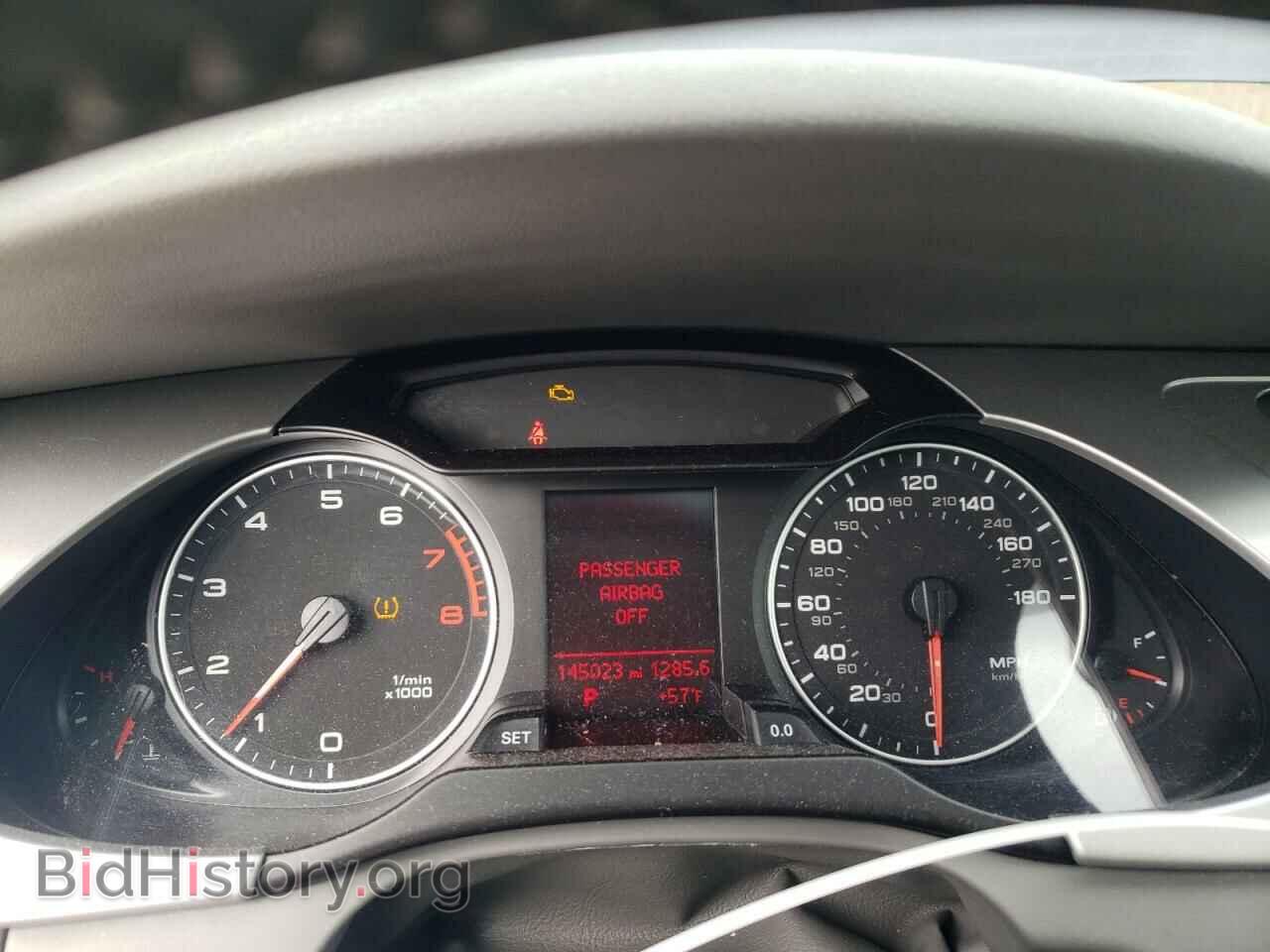 2012 AUDI A4 - VIN: WAUBFAFL3CN003140 - Фото 9
