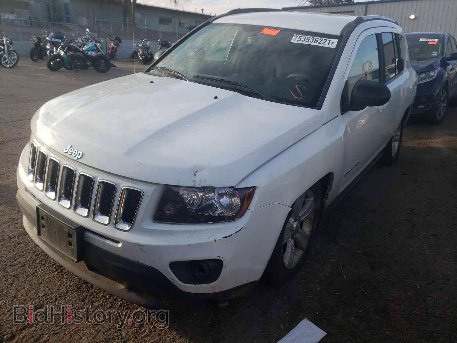 2016 JEEP COMPASS - VIN: 1C4NJDBB0GD509159 - Фото 2