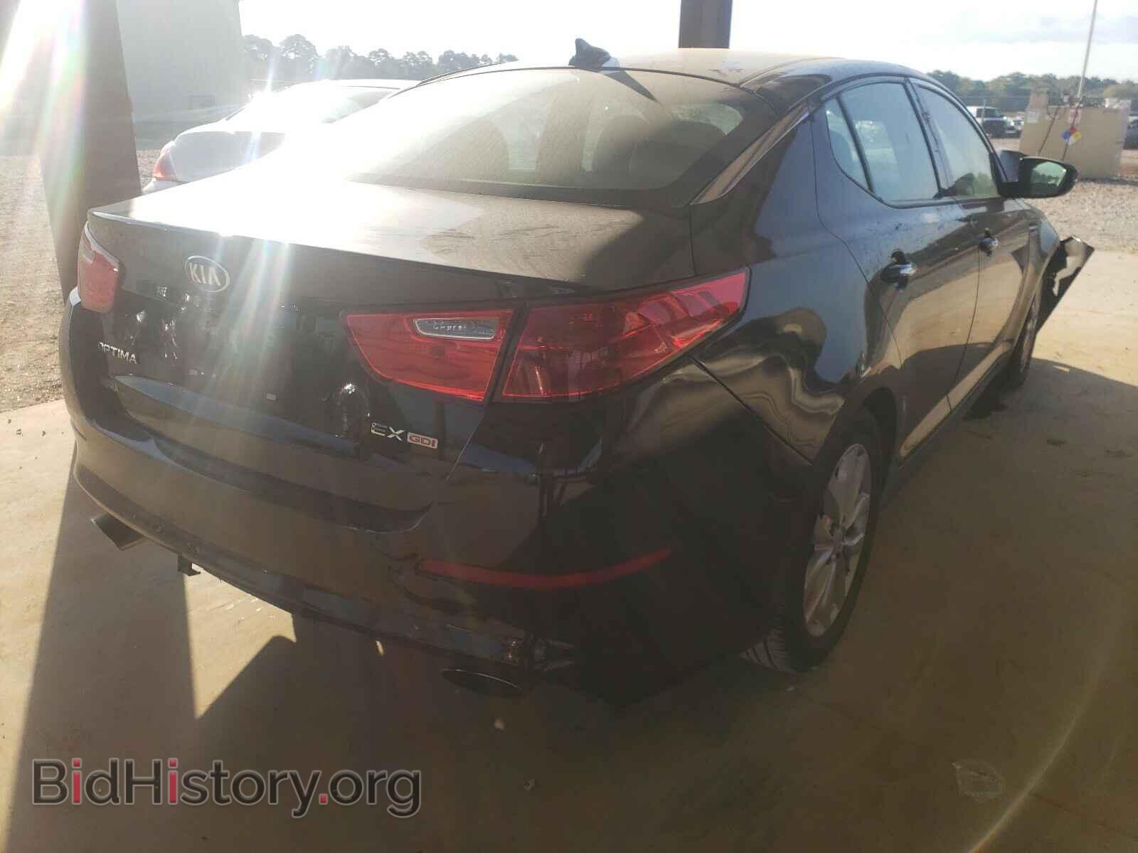 2015 KIA OPTIMA - VIN: 5XXGN4A75FG413350 - Фото 4
