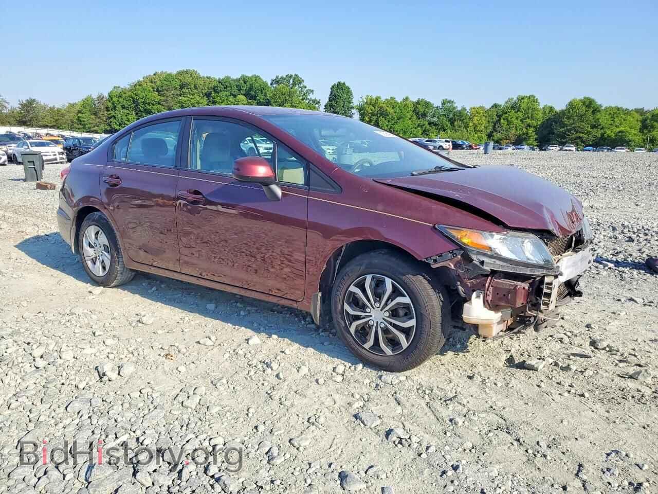 2013 HONDA CIVIC - VIN: 2HGFB2F50DH599732 - Фото 4