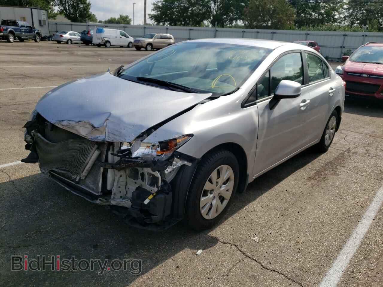 2012 HONDA CIVIC - VIN: 19XFB2F56CE042882 - Фото 2
