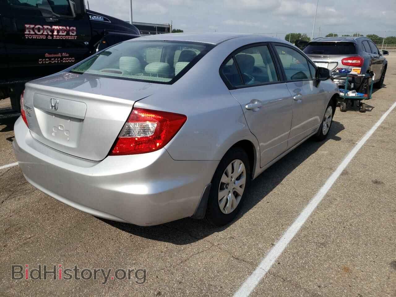 2012 HONDA CIVIC - VIN: 19XFB2F56CE042882 - Фото 4