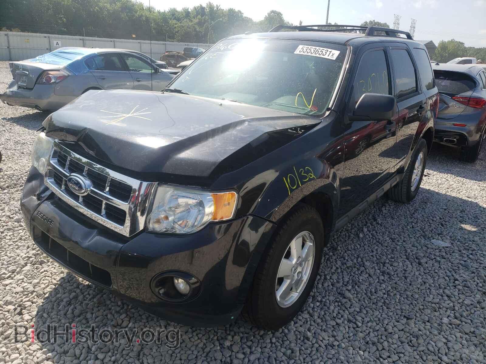 2011 FORD ESCAPE - VIN: 1FMCU0DG8BKB77424 - Фото 2