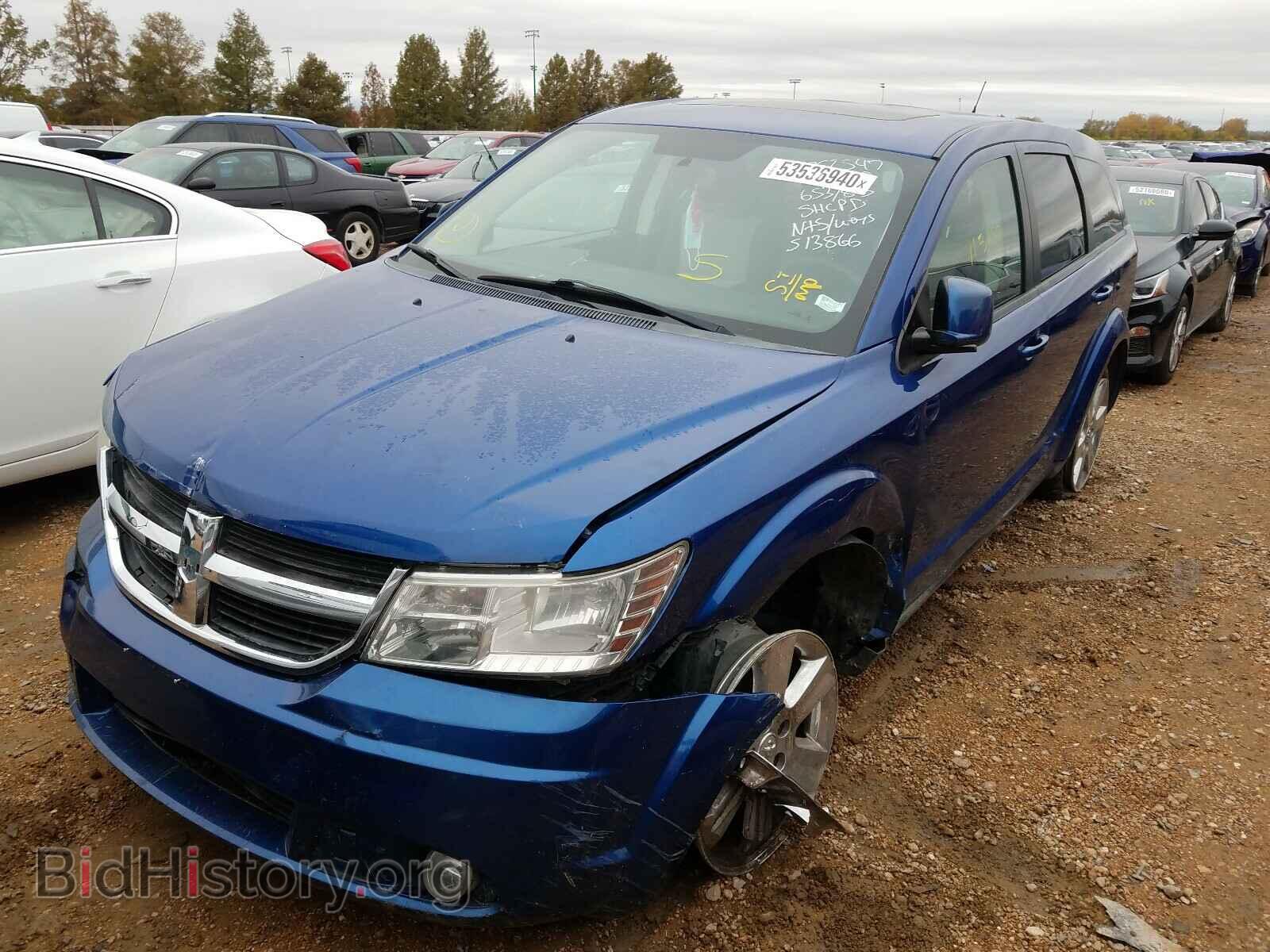 2009 DODGE JOURNEY - VIN: 3D4GG57V19T513866 - Фото 2