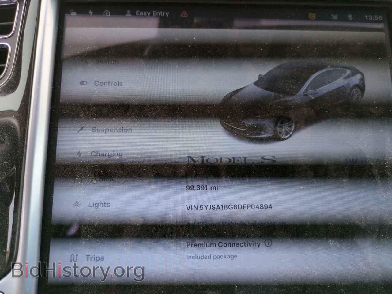 2013 TESLA MODEL S - VIN: 5YJSA1BG6DFP04894 - Photo 9