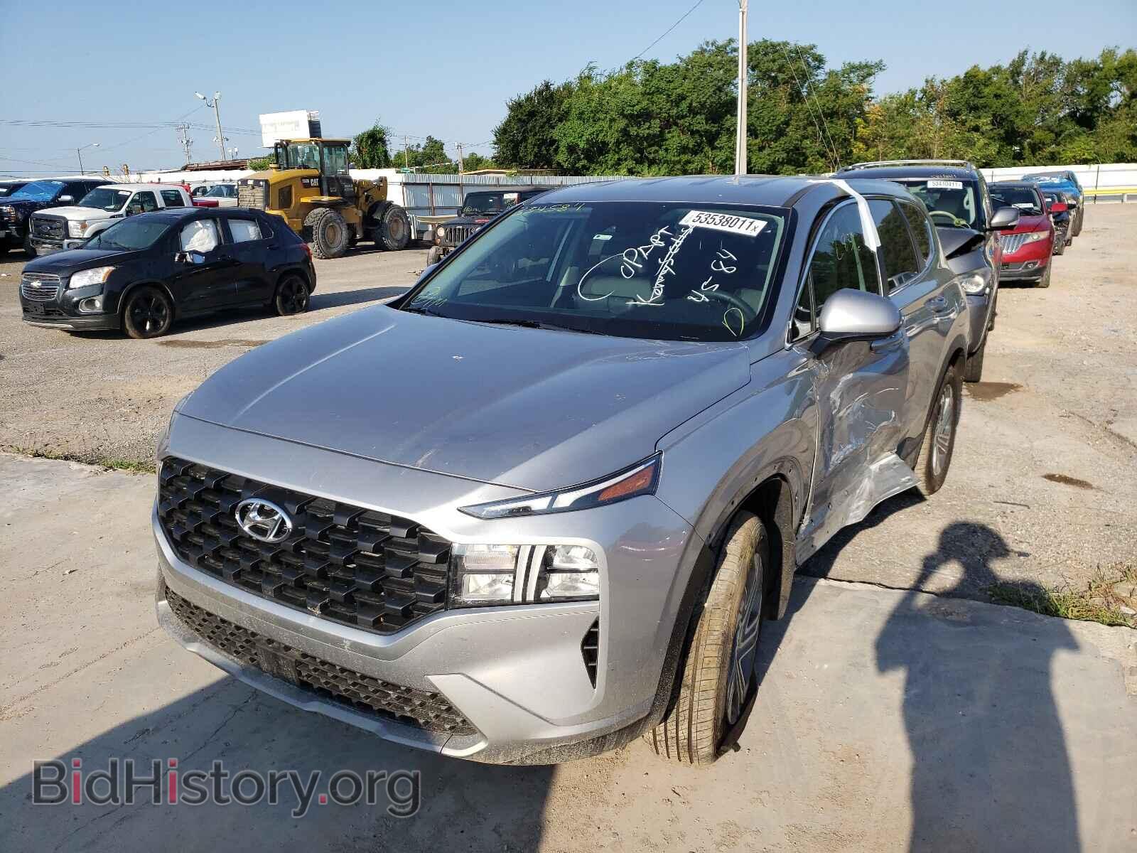 2021 HYUNDAI SANTA FE - VIN: 5NMS14AJ7MH334584 - Фото 2