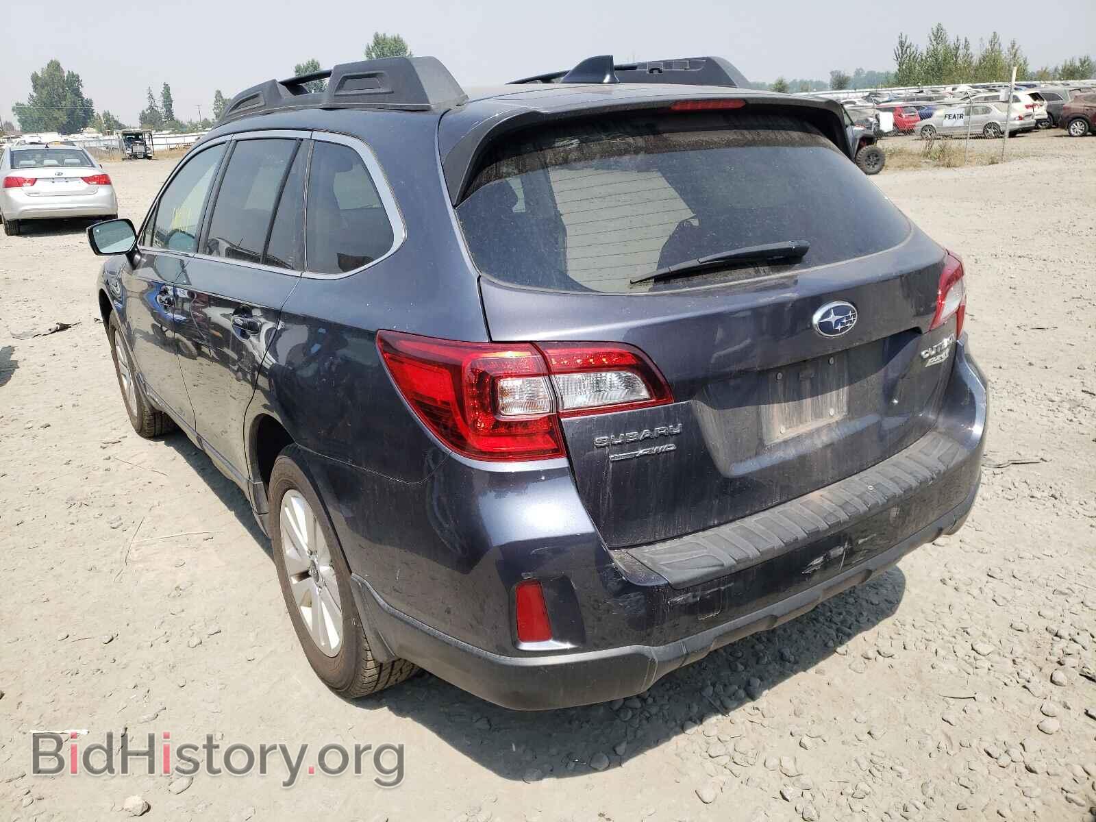 2016 SUBARU OUTBACK - VIN: 4S4BSADC2G3260885 - Фото 3