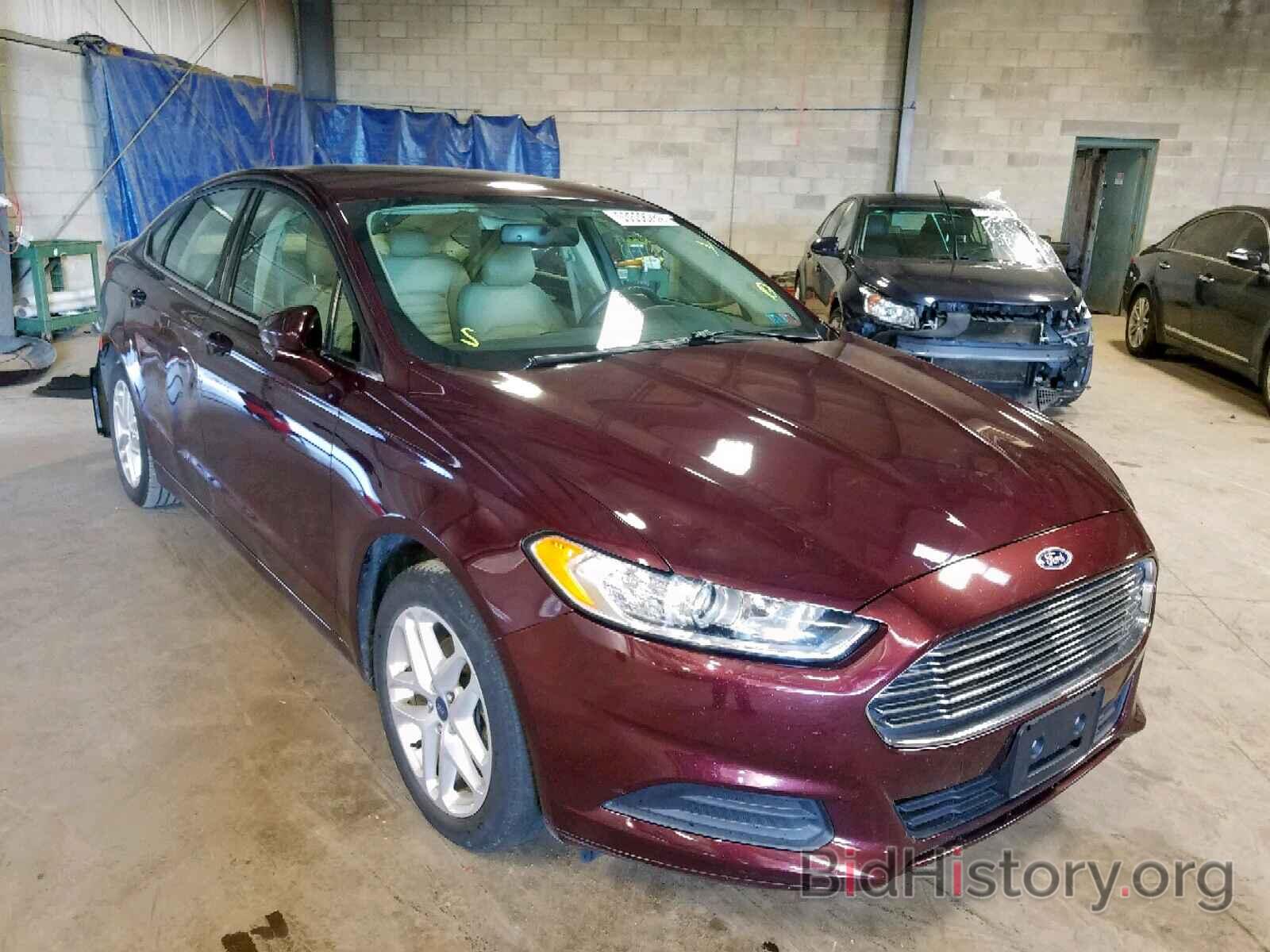 Photo 3FA6P0HR0DR317068 - FORD FUSION SE 2013