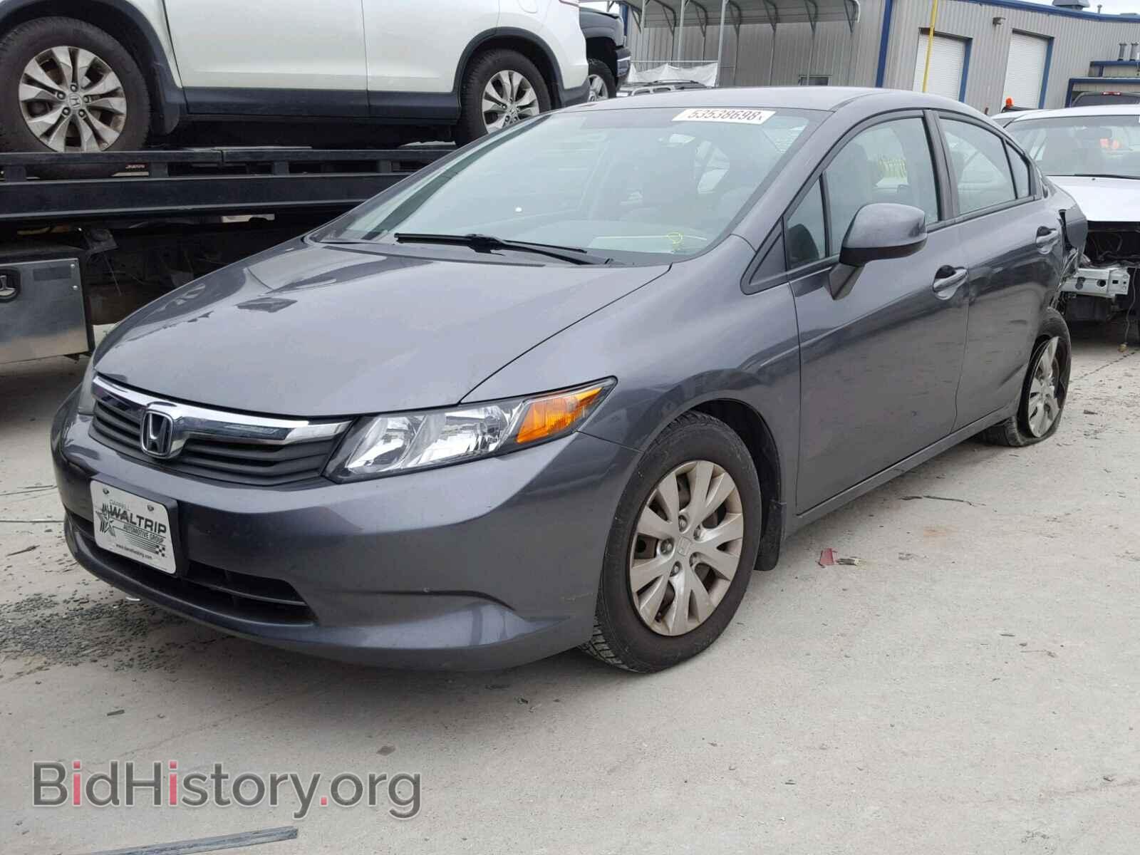 2012 HONDA CIVIC - VIN: 19XFB2F5XCE054730 - Фото 2