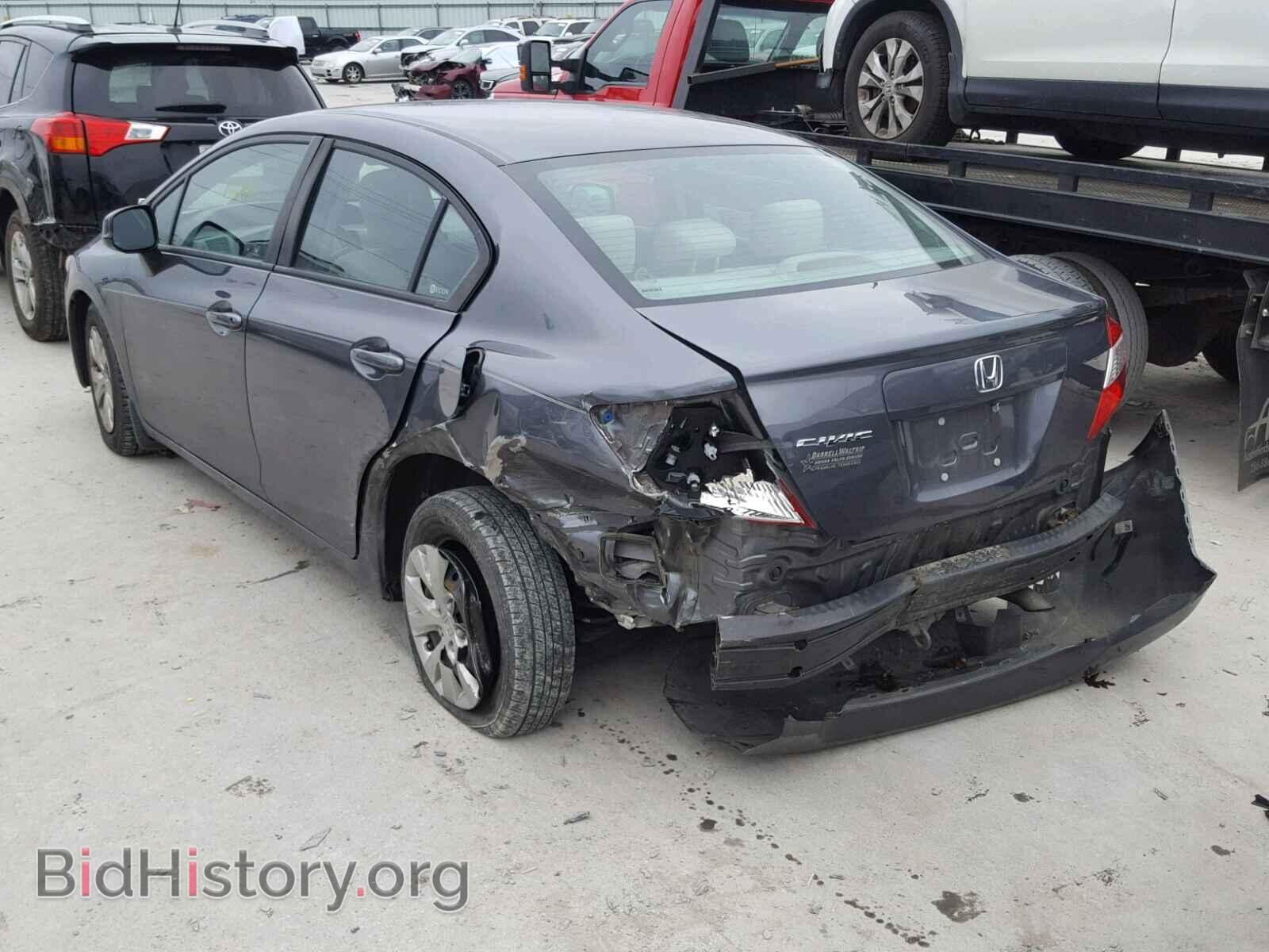 2012 HONDA CIVIC - VIN: 19XFB2F5XCE054730 - Фото 3
