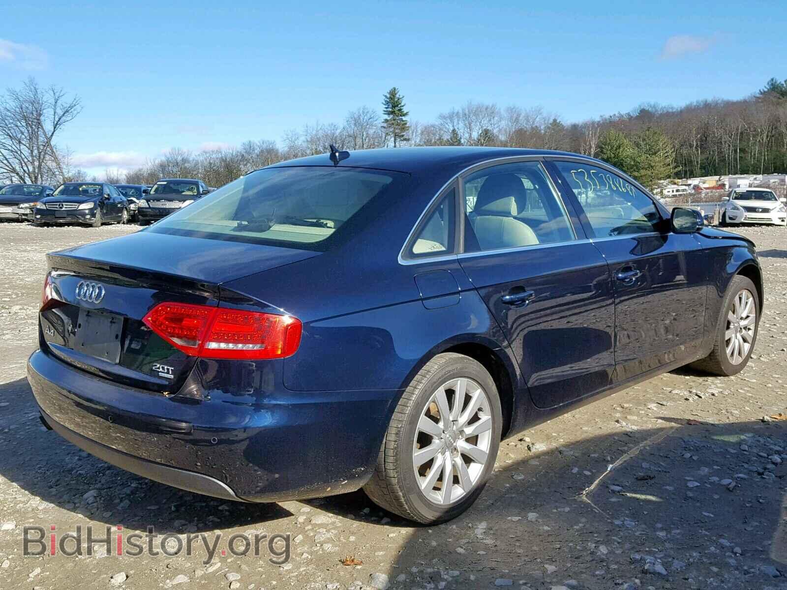 2010 AUDI A4 - VIN: WAUFFAFL6AN050564 - Фото 4