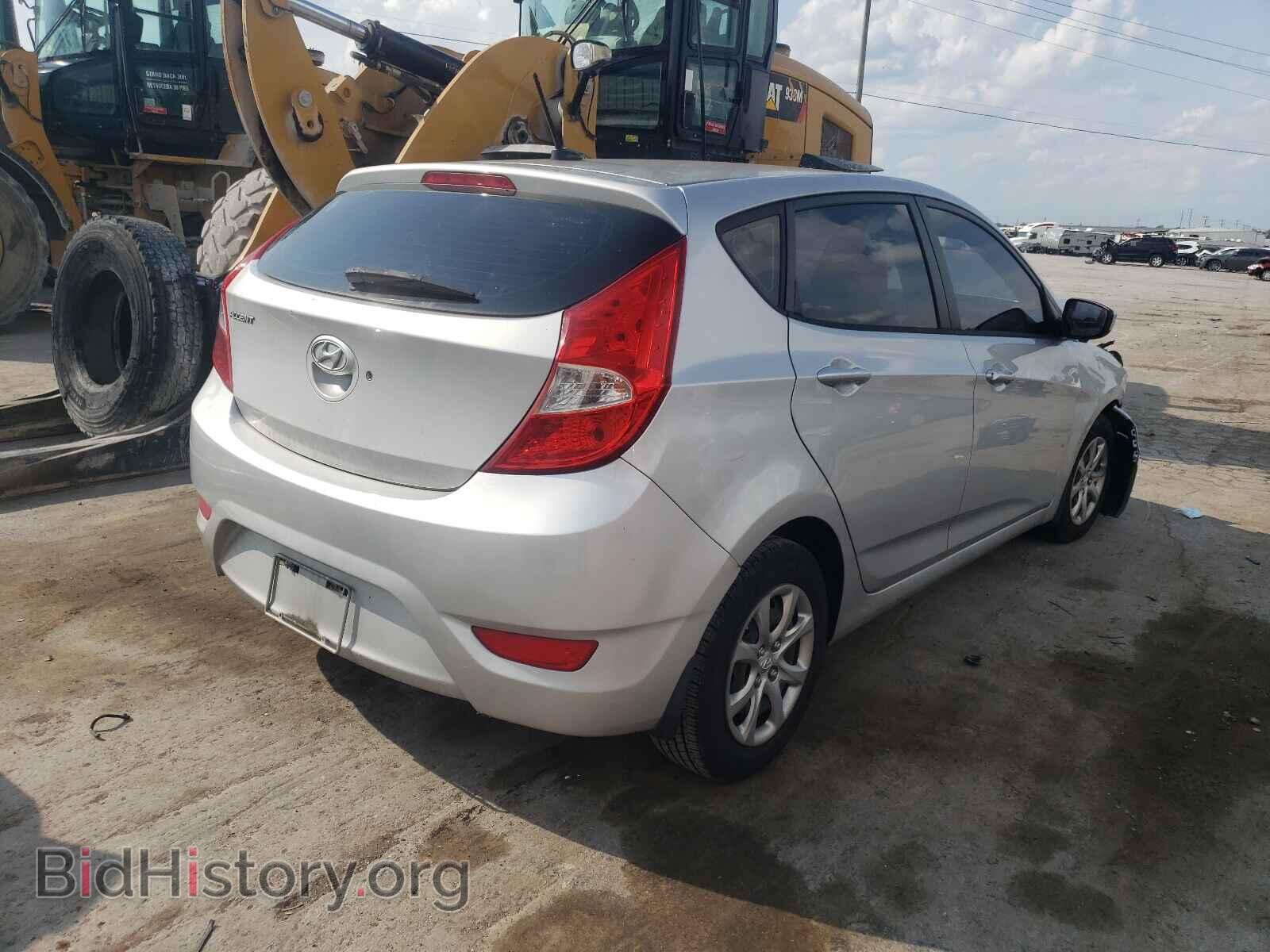 2014 HYUNDAI ACCENT - VIN: KMHCT5AE1EU190205 - Фото 4