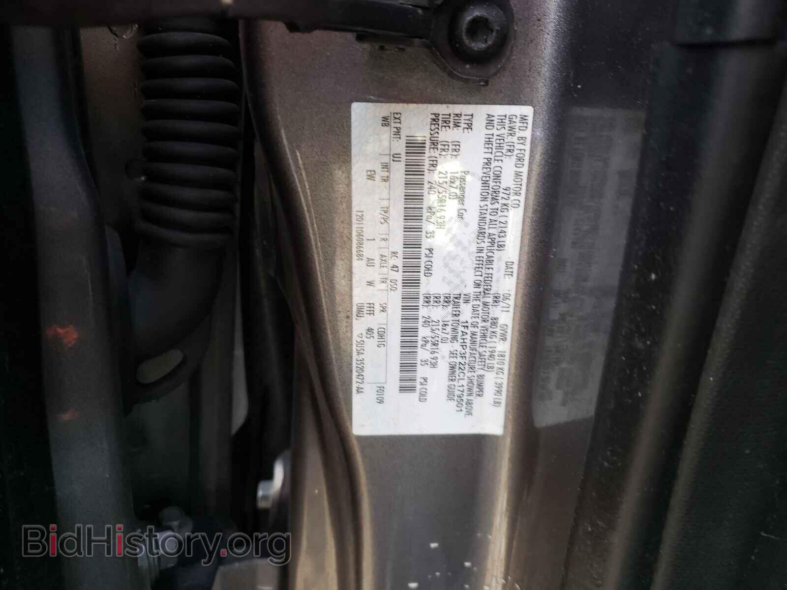 2012 FORD FOCUS - VIN: 1FAHP3F22CL179501 - Фото 10