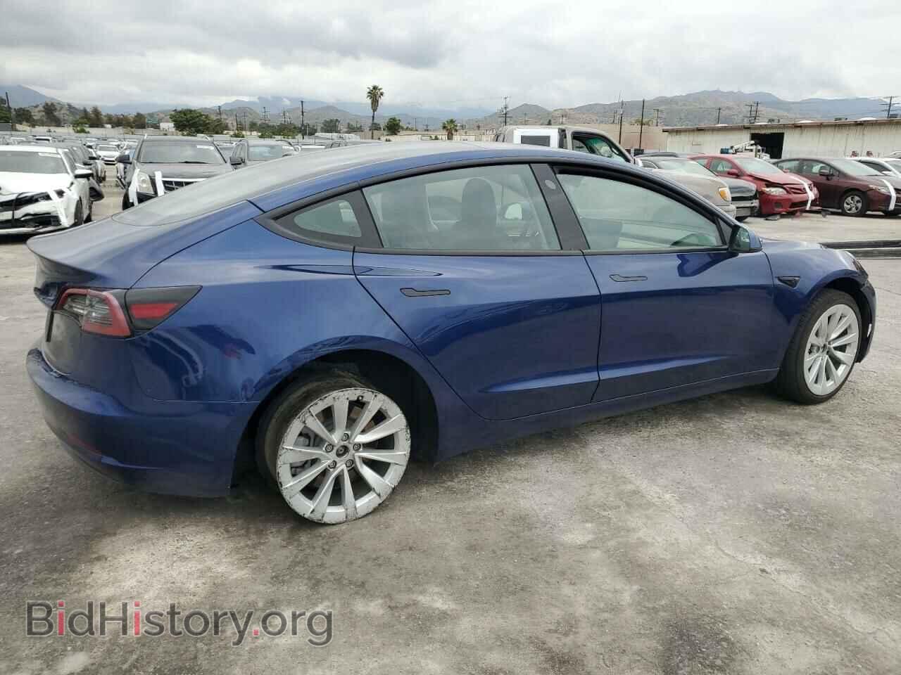 2022 TESLA MODEL 3 - VIN: 5YJ3E1EA1NF144719 - Photo 3