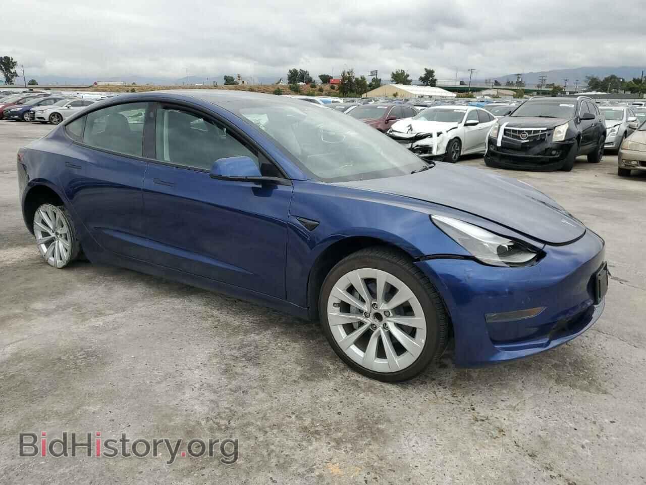 2022 TESLA MODEL 3 - VIN: 5YJ3E1EA1NF144719 - Photo 4