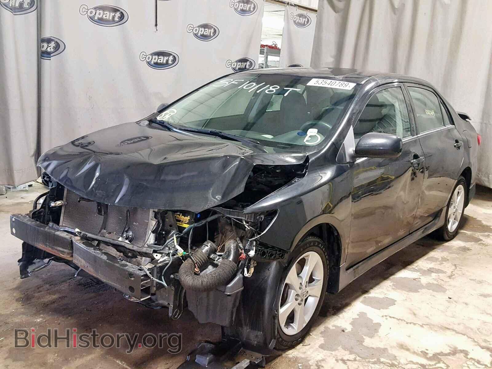 2011 TOYOTA COROLLA BA - VIN: 2T1BU4EE7BC652325 - Фото 2