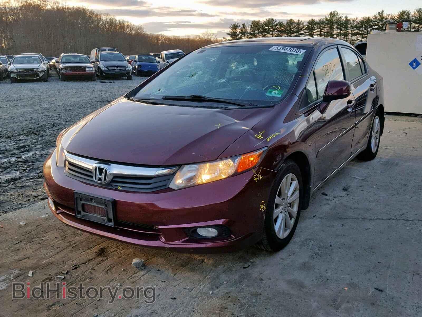 2012 HONDA CIVIC - VIN: 19XFB2F97CE338917 - Фото 2