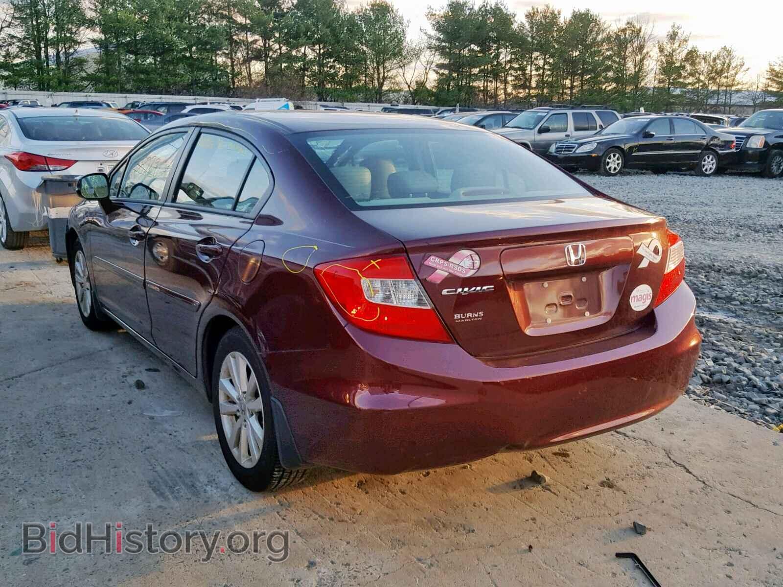 2012 HONDA CIVIC - VIN: 19XFB2F97CE338917 - Фото 3