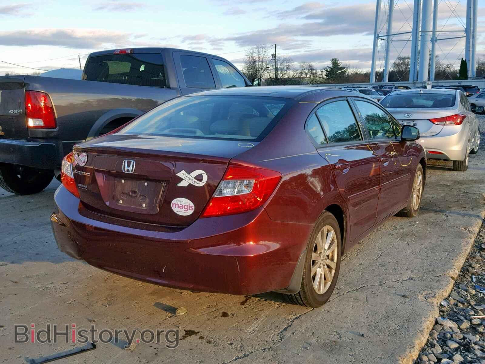 2012 HONDA CIVIC - VIN: 19XFB2F97CE338917 - Фото 4