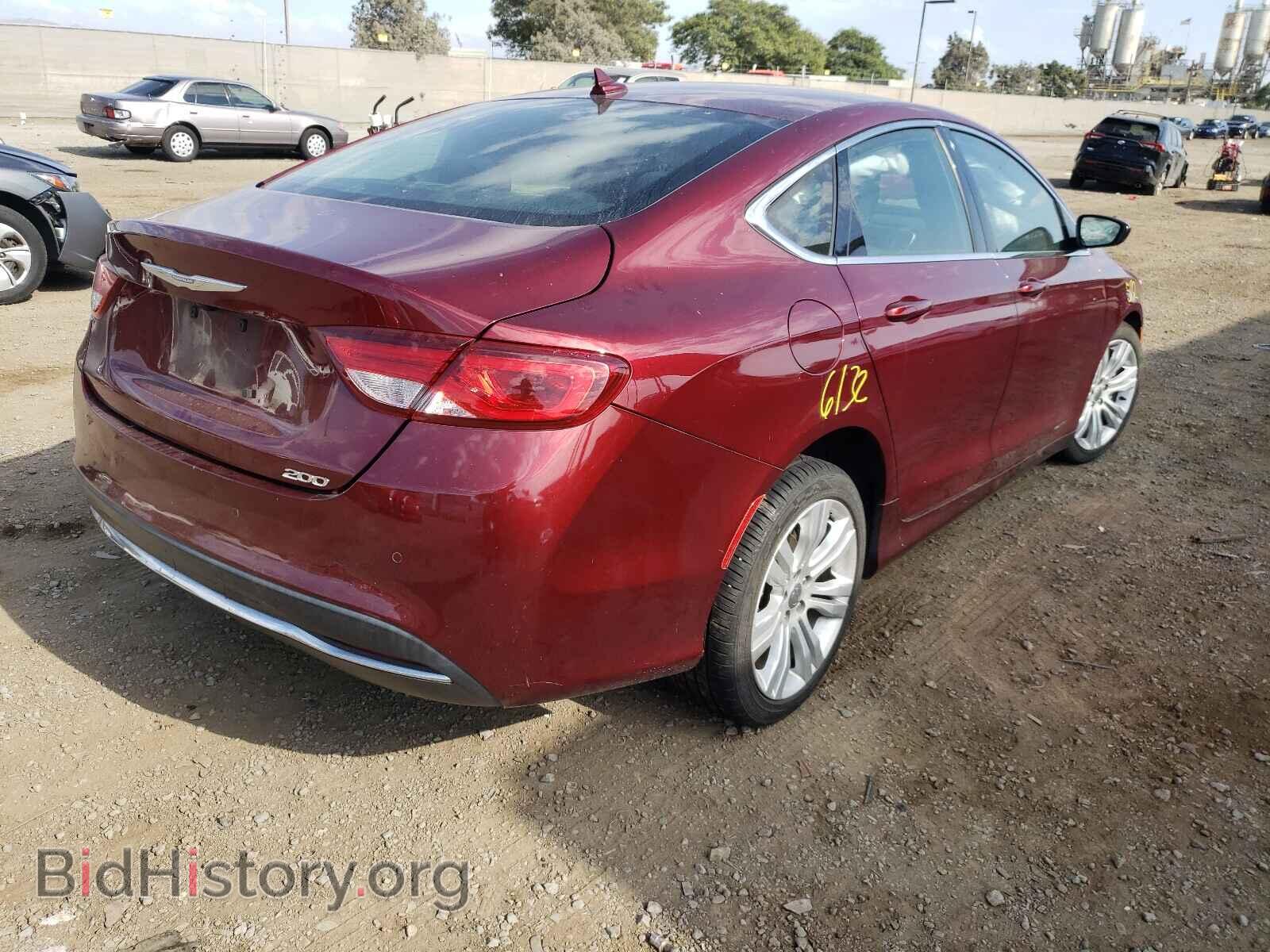 2015 CHRYSLER 200 - VIN: 1C3CCCAB4FN731326 - Фото 4