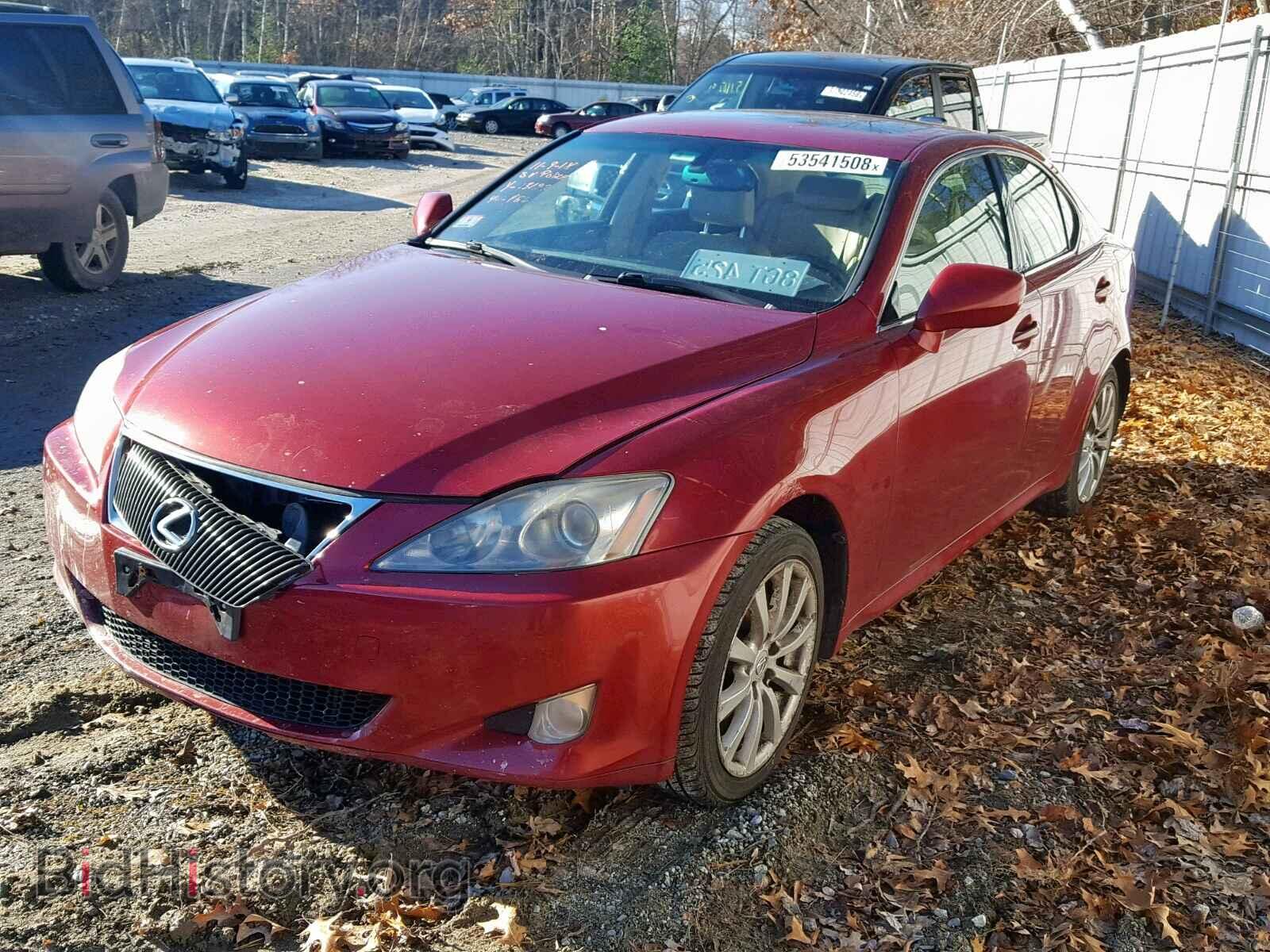 2008 LEXUS IS 250 - VIN: JTHCK262585020043 - Фото 2