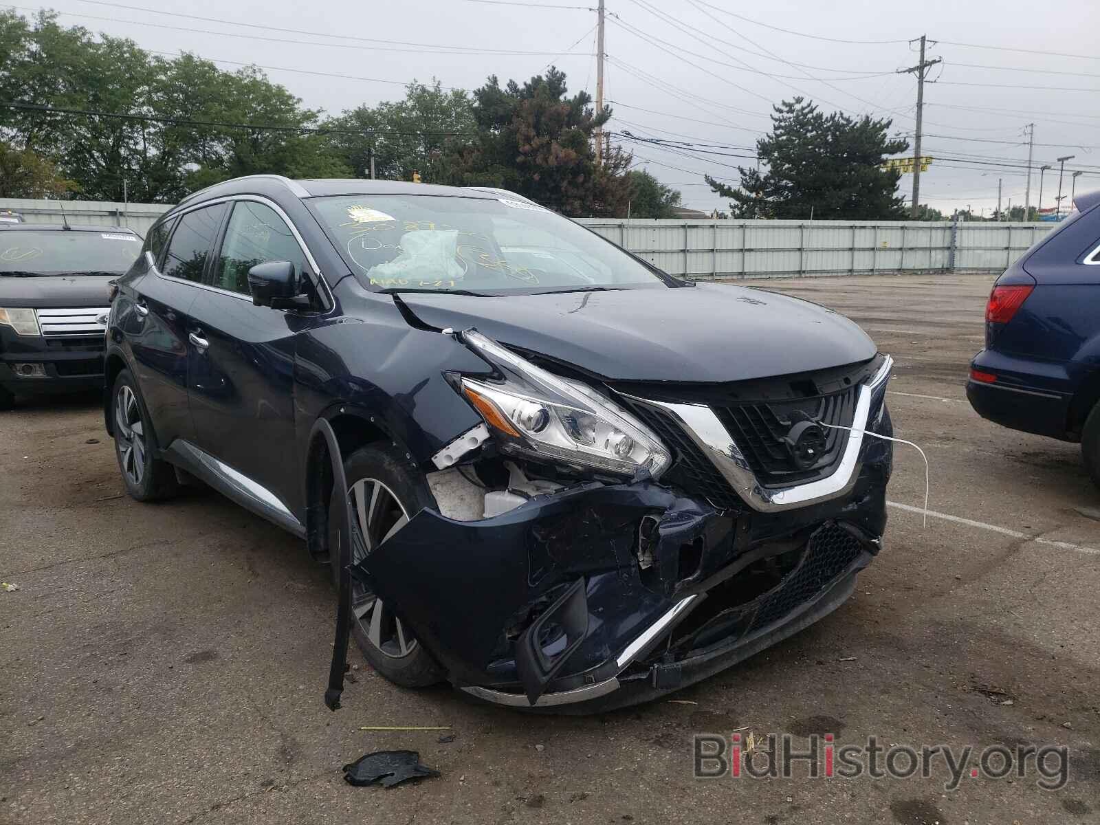 Photo 5N1AZ2MH1JN180126 - NISSAN MURANO 2018