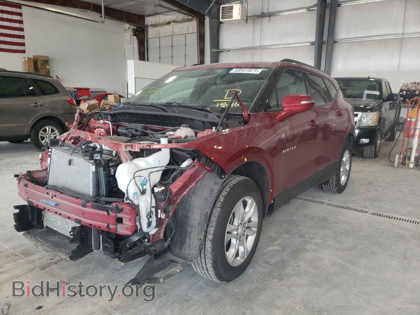 2021 CHEVROLET BLAZER - VIN: 3GNKBBRA9MS501596 - Фото 2
