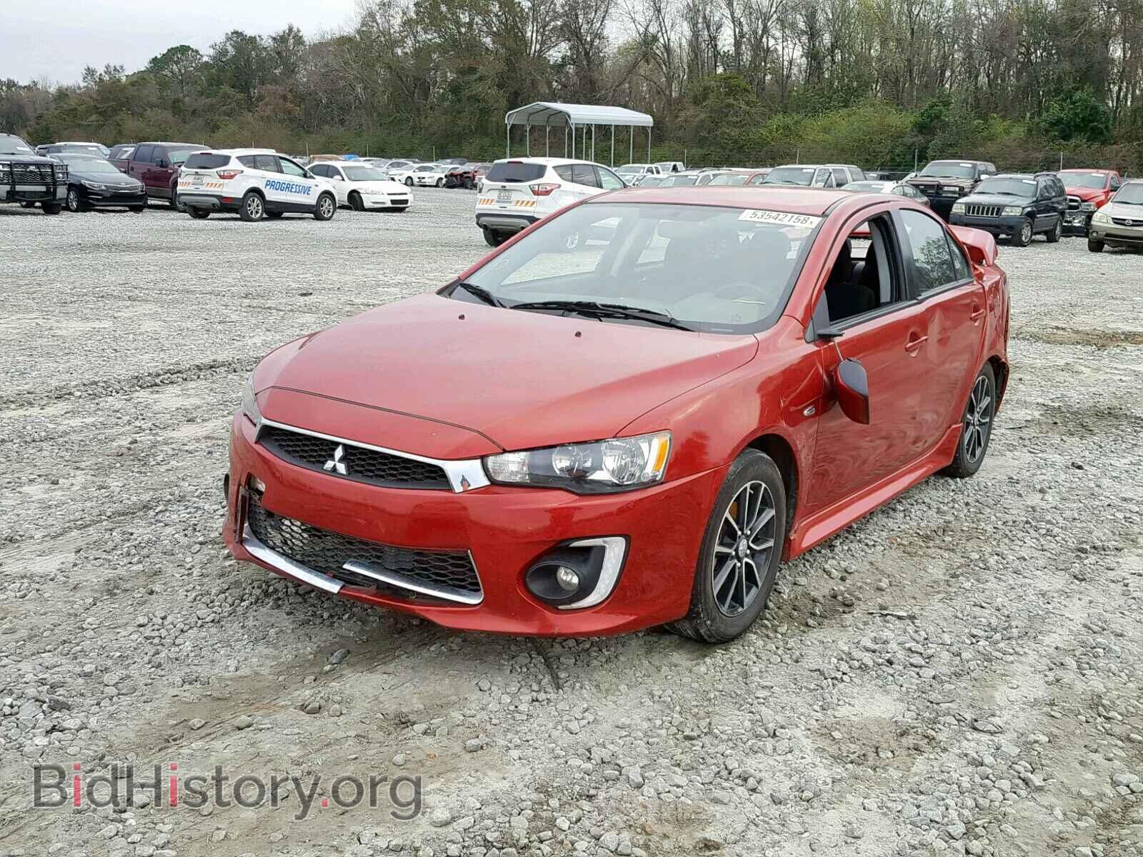 2017 MITSUBISHI LANCER - VIN: JA32U2FU7HU003886 - Фото 2