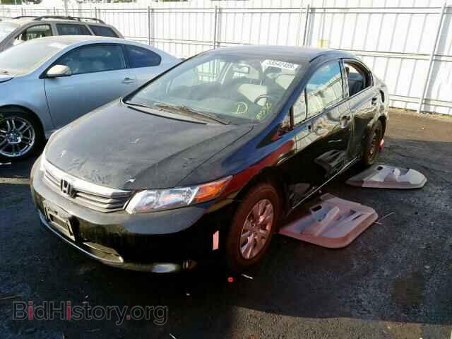2012 HONDA CIVIC LX - VIN: 19XFB2F55CE378765 - Фото 2