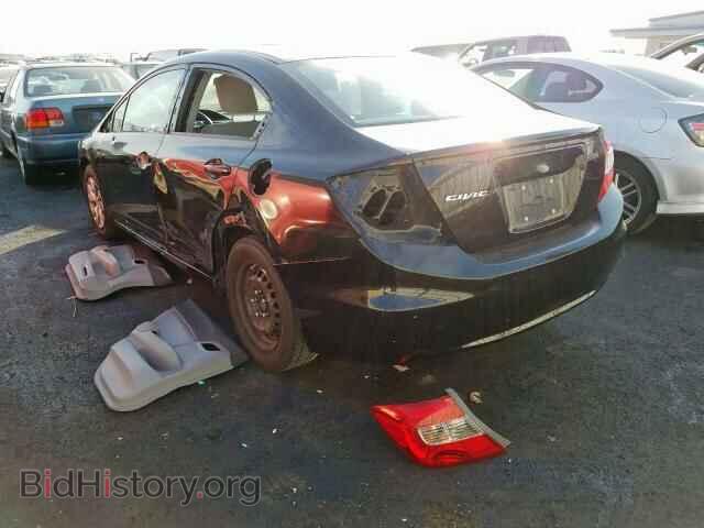 2012 HONDA CIVIC LX - VIN: 19XFB2F55CE378765 - Фото 3
