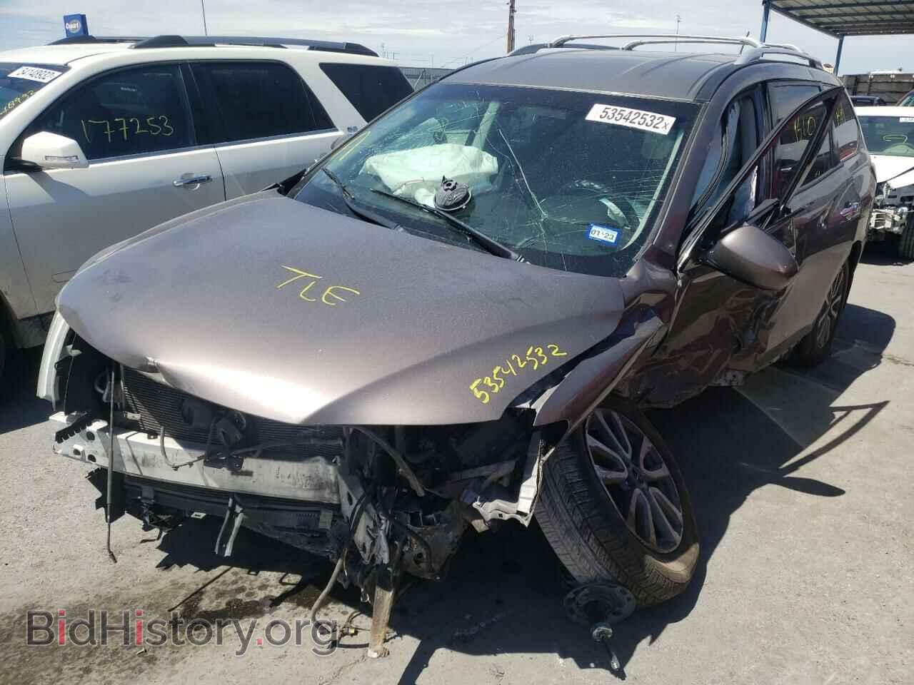 2014 NISSAN PATHFINDER - VIN: 5N1AR2MN9EC638650 - Фото 2