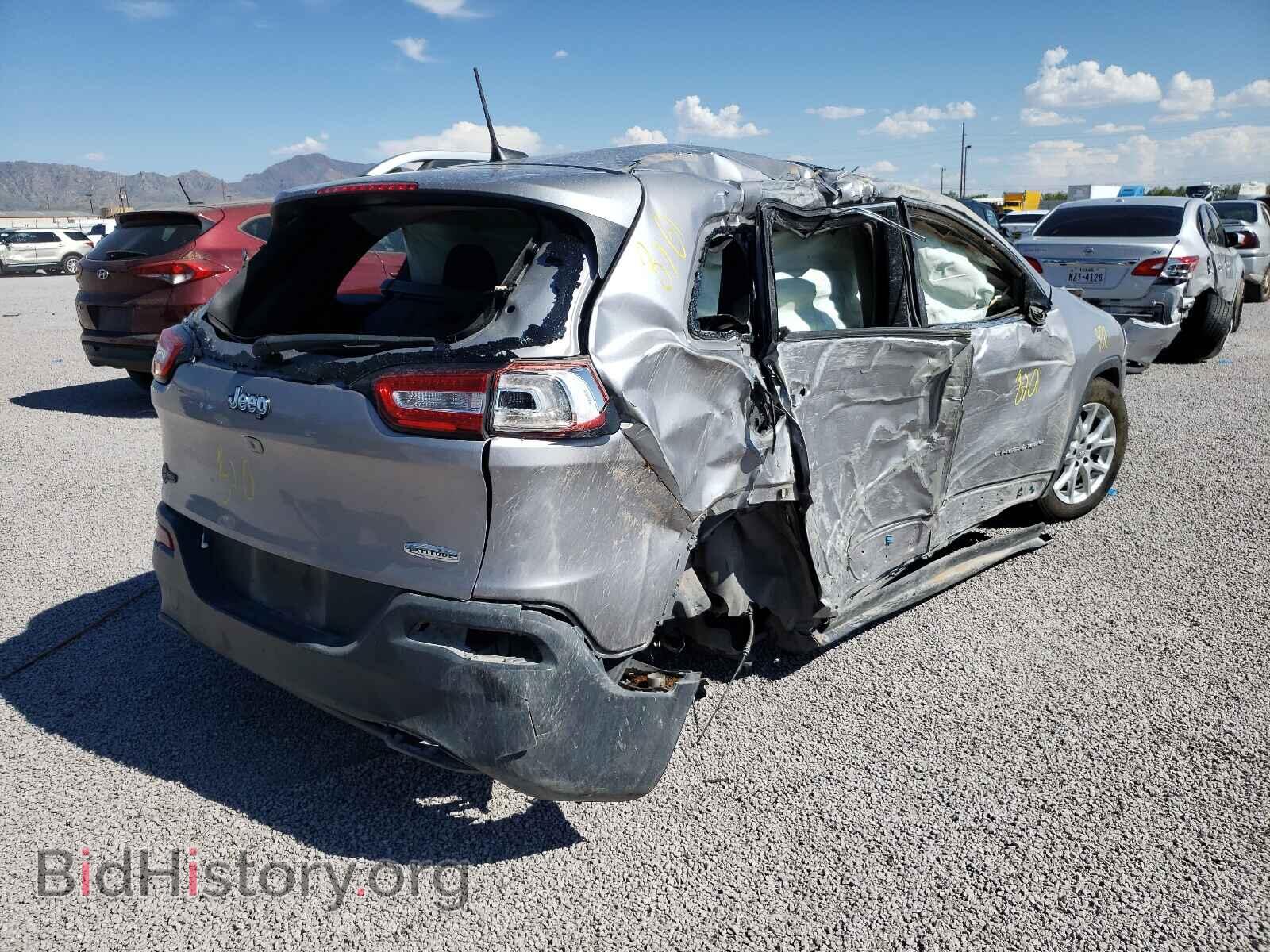 2017 JEEP CHEROKEE - VIN: 1C4PJLCB3HD219484 - Фото 4