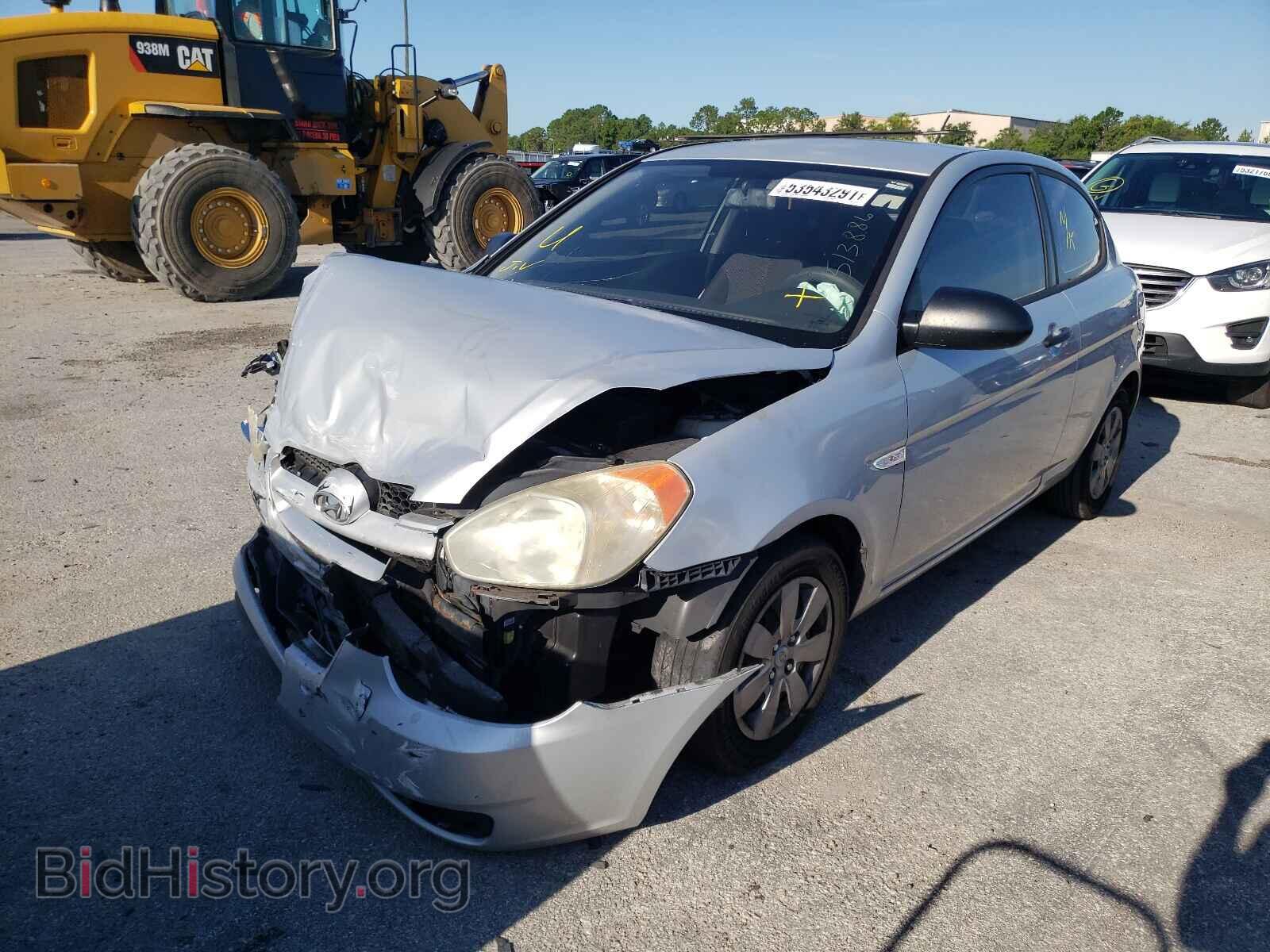 2008 HYUNDAI ACCENT - VIN: KMHCM36C48U063302 - Фото 2