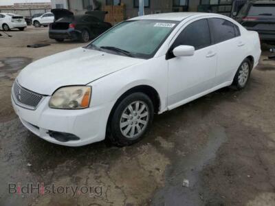 2012 Mitsubishi GALANT FE, white — VIN 4A32B2FF8CE023718, Copart
