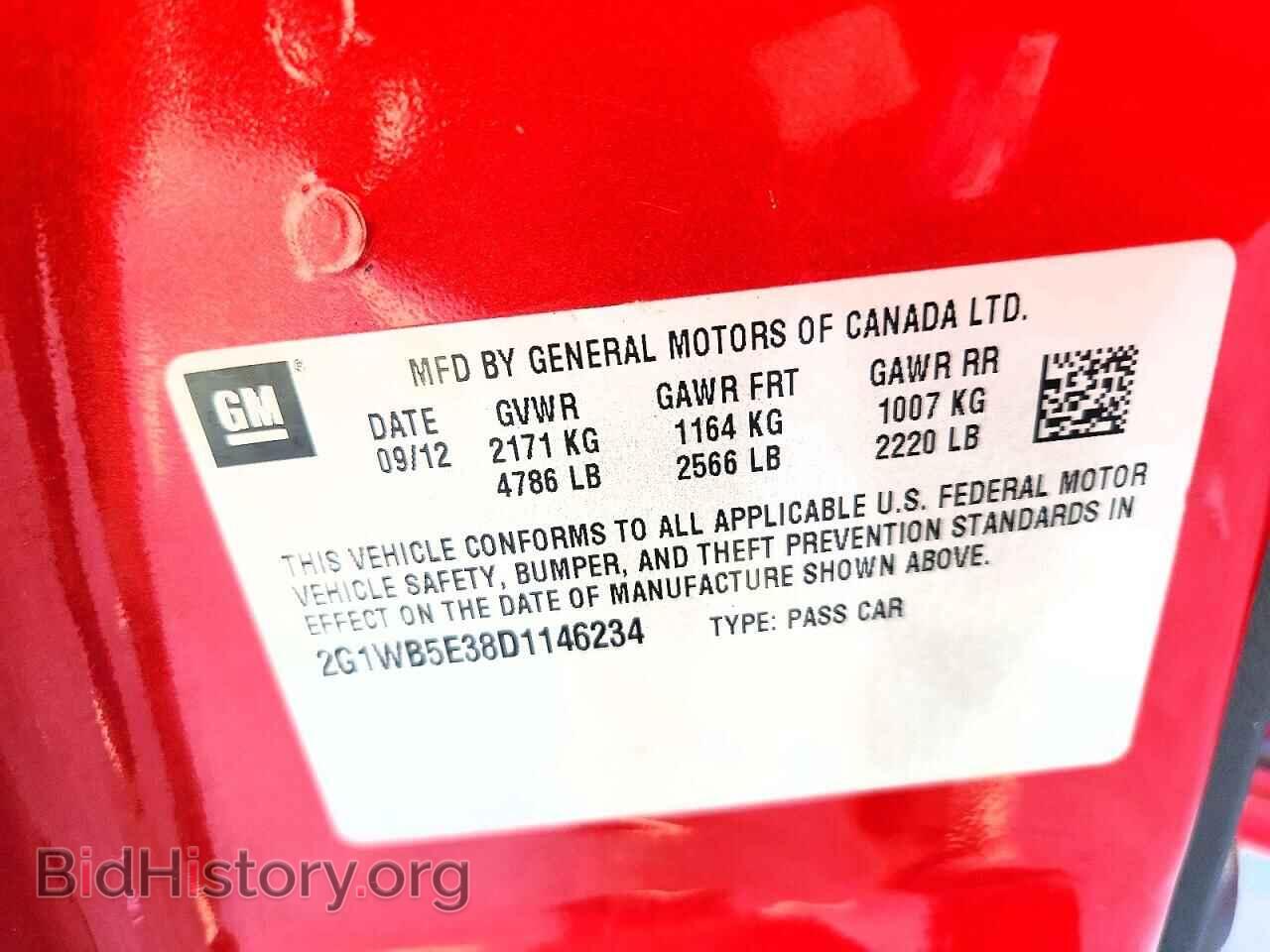 2013 CHEVROLET IMPALA - VIN: 2G1WB5E38D1146234 - Photo 13