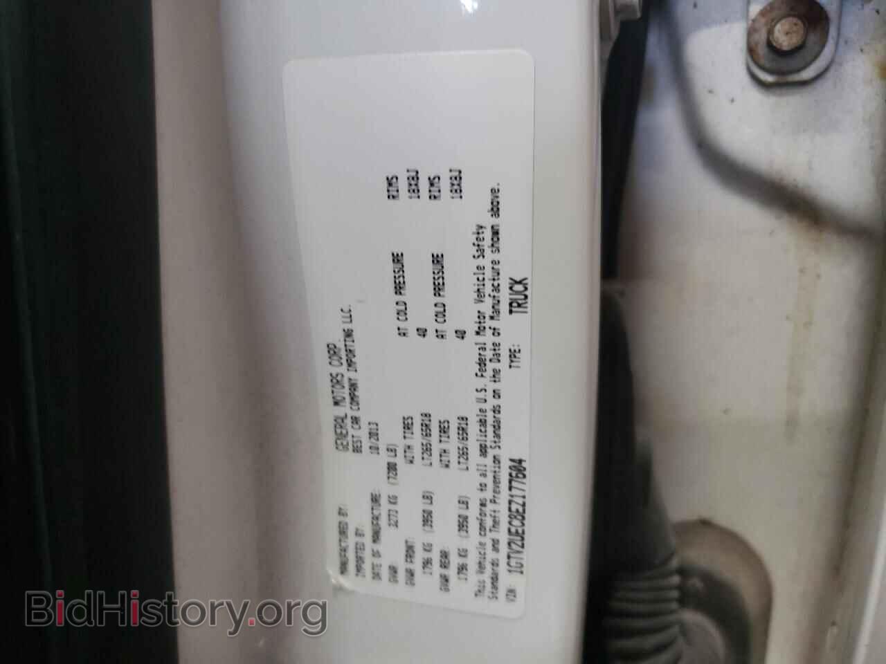 2014 GMC SIERRA - VIN: 1GTV2UEC8EZ177604 - Фото 12
