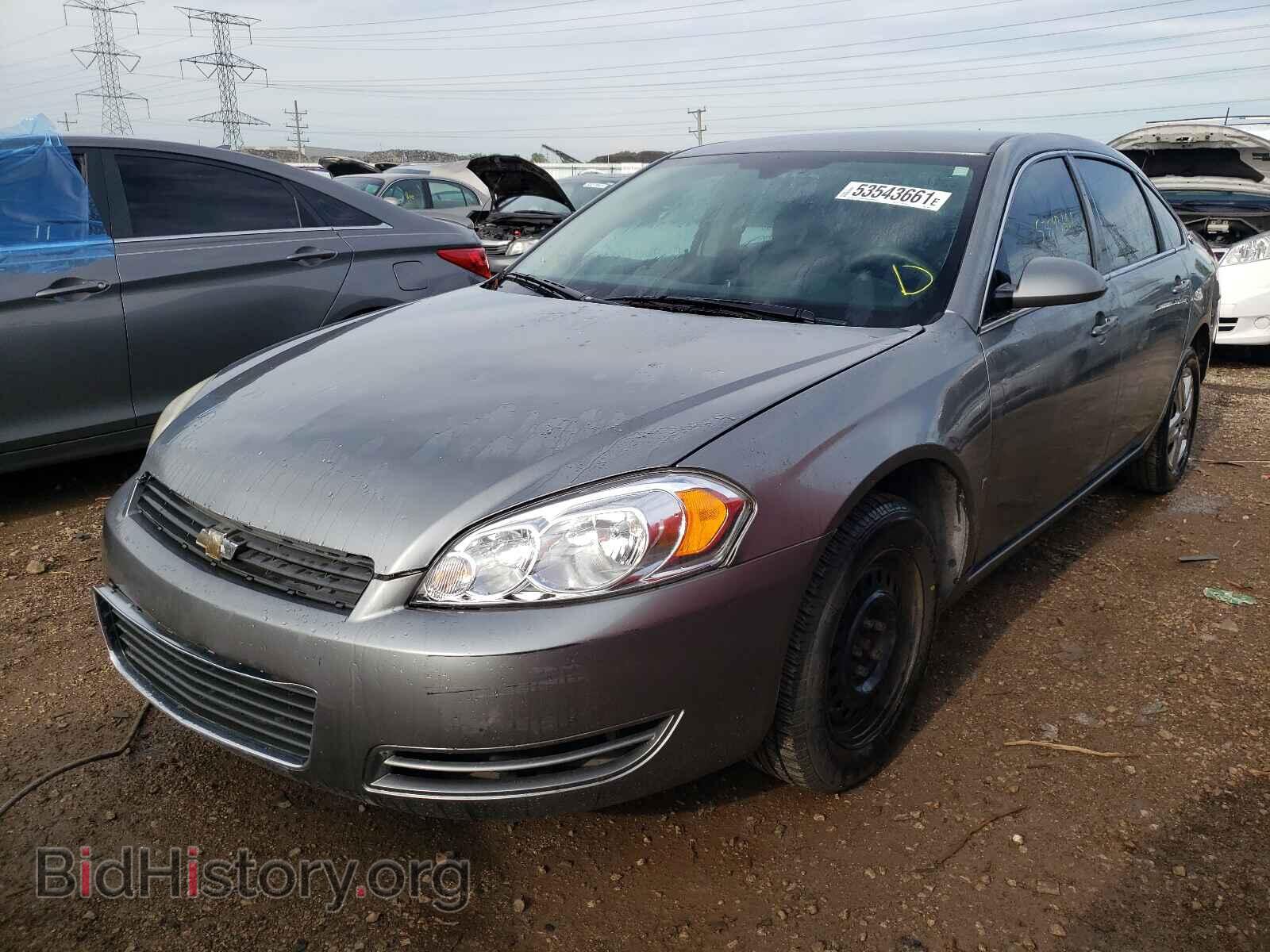 2008 CHEVROLET IMPALA - VIN: 2G1WB58K789163259 - Фото 2