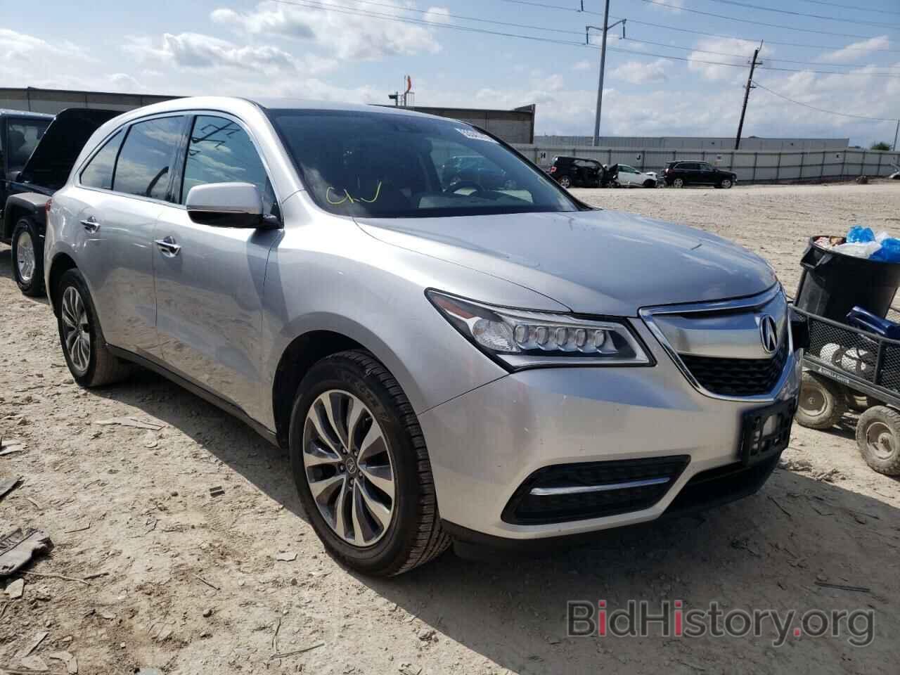 Photo 5FRYD4H42EB008436 - ACURA MDX 2014