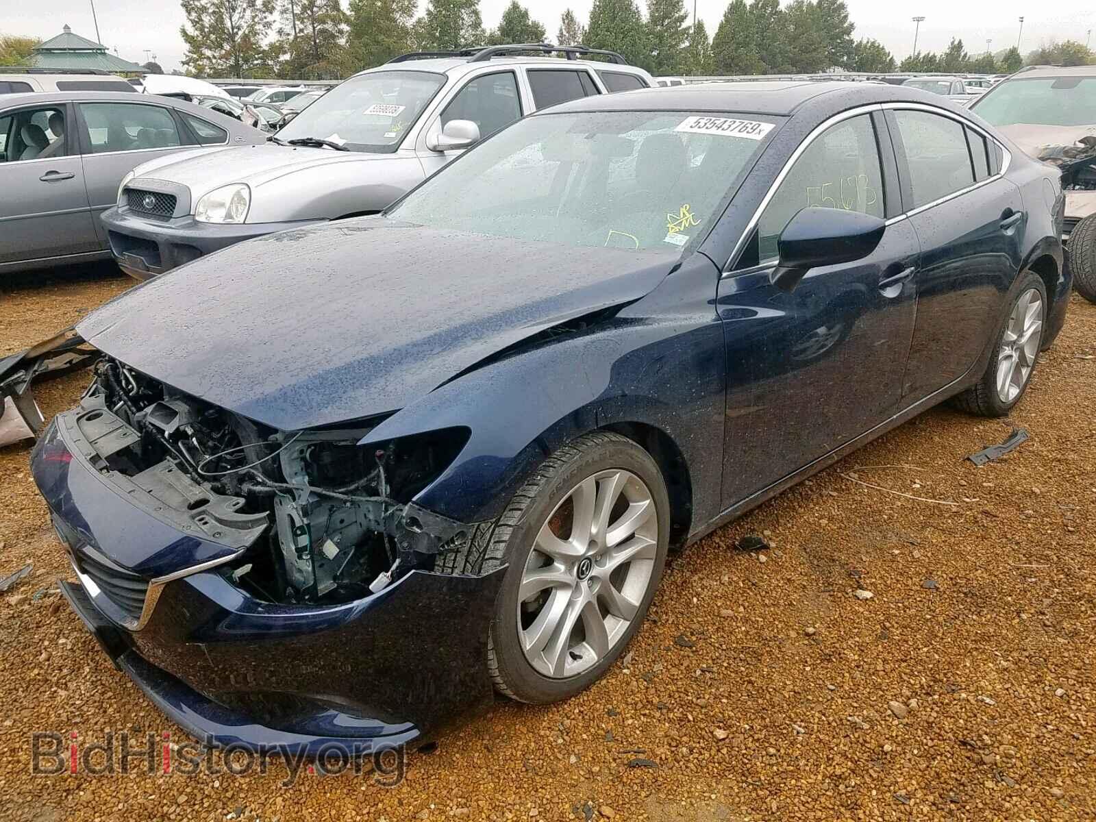 2015 MAZDA 6 - VIN: JM1GJ1V58F1208684 - Фото 2