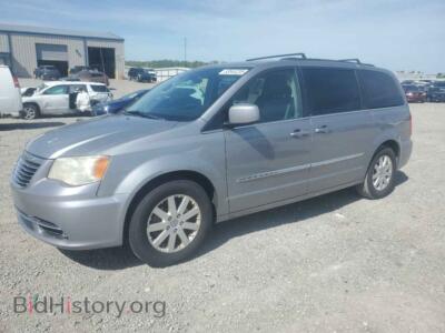 2014 Chrysler MINIVAN Touring, серебристый — VIN 2C4RC1BG4ER293316, Copart