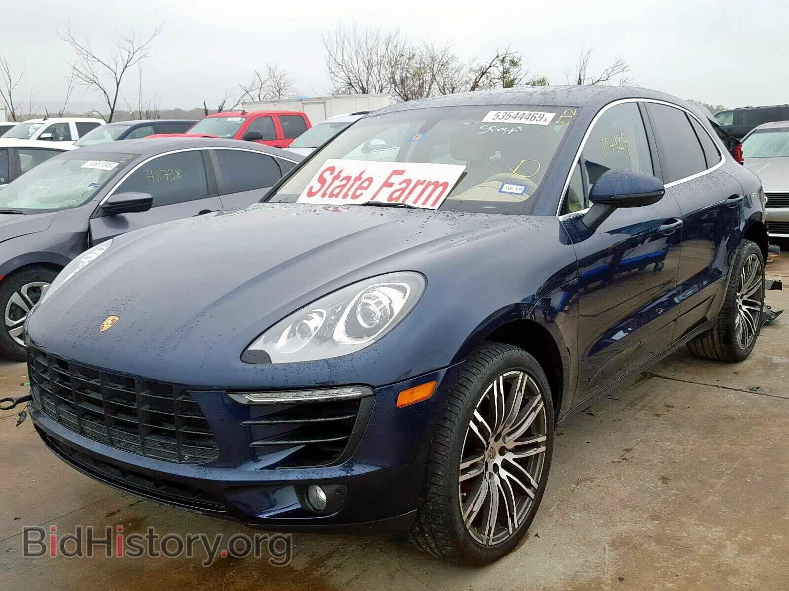 2016 PORSCHE MACAN S - VIN: WP1AB2A55GLB46549 - Фото 2