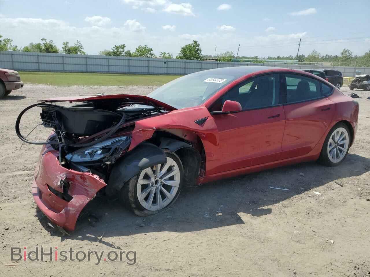 Photo 5YJ3E1EA2MF908172 - TESLA MODEL 3 2021