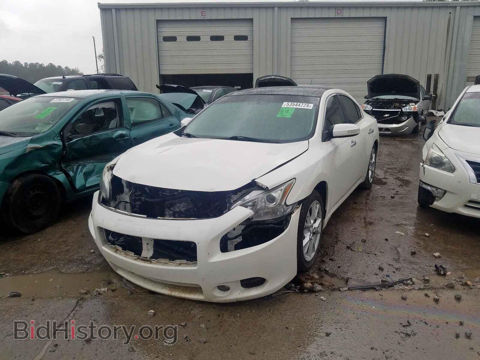2012 NISSAN MAXIMA S - VIN: 1N4AA5AP1CC830652 - Фото 2