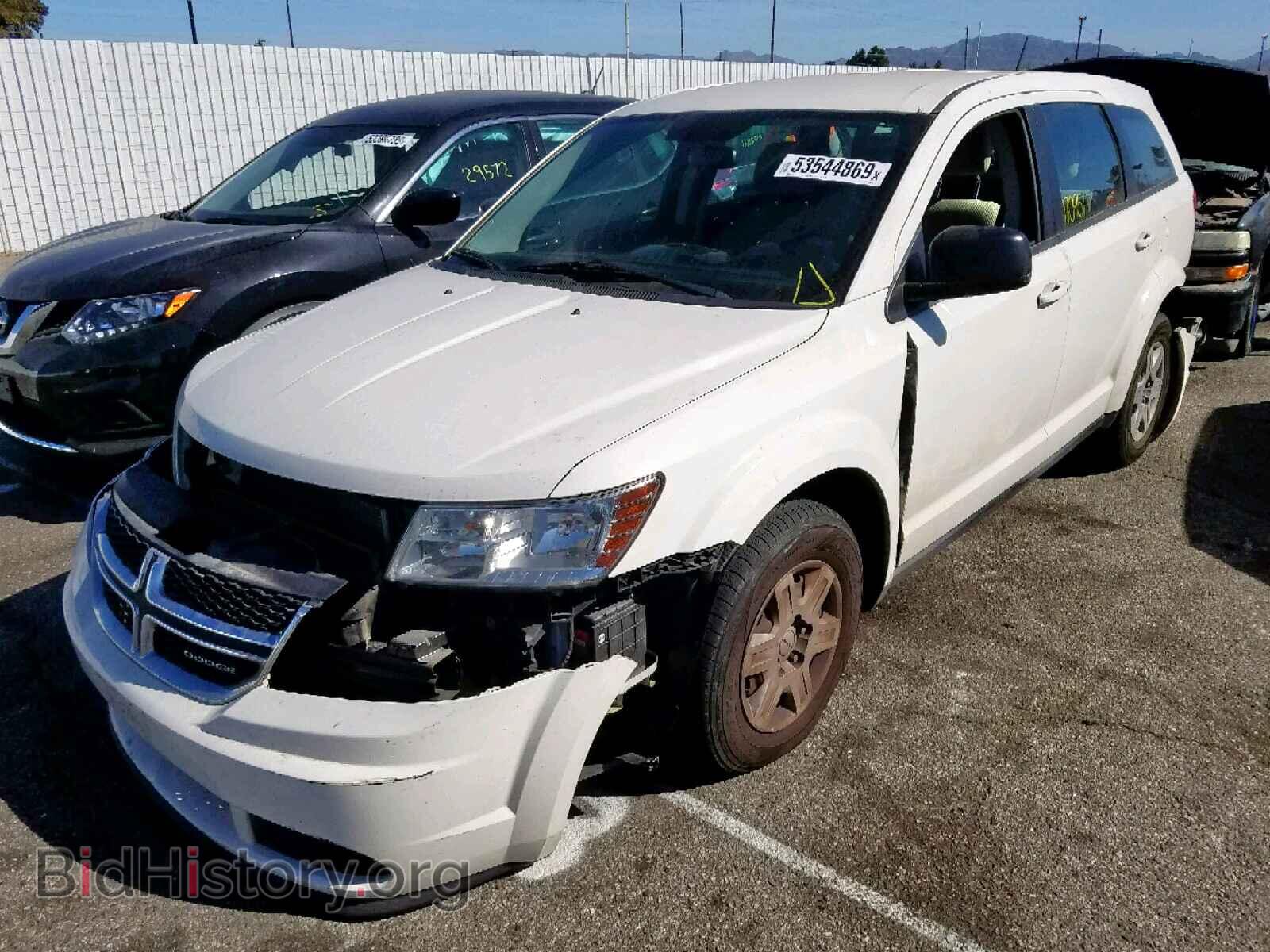 2012 DODGE JOURNEY SE - VIN: 3C4PDCAB4CT206675 - Фото 2
