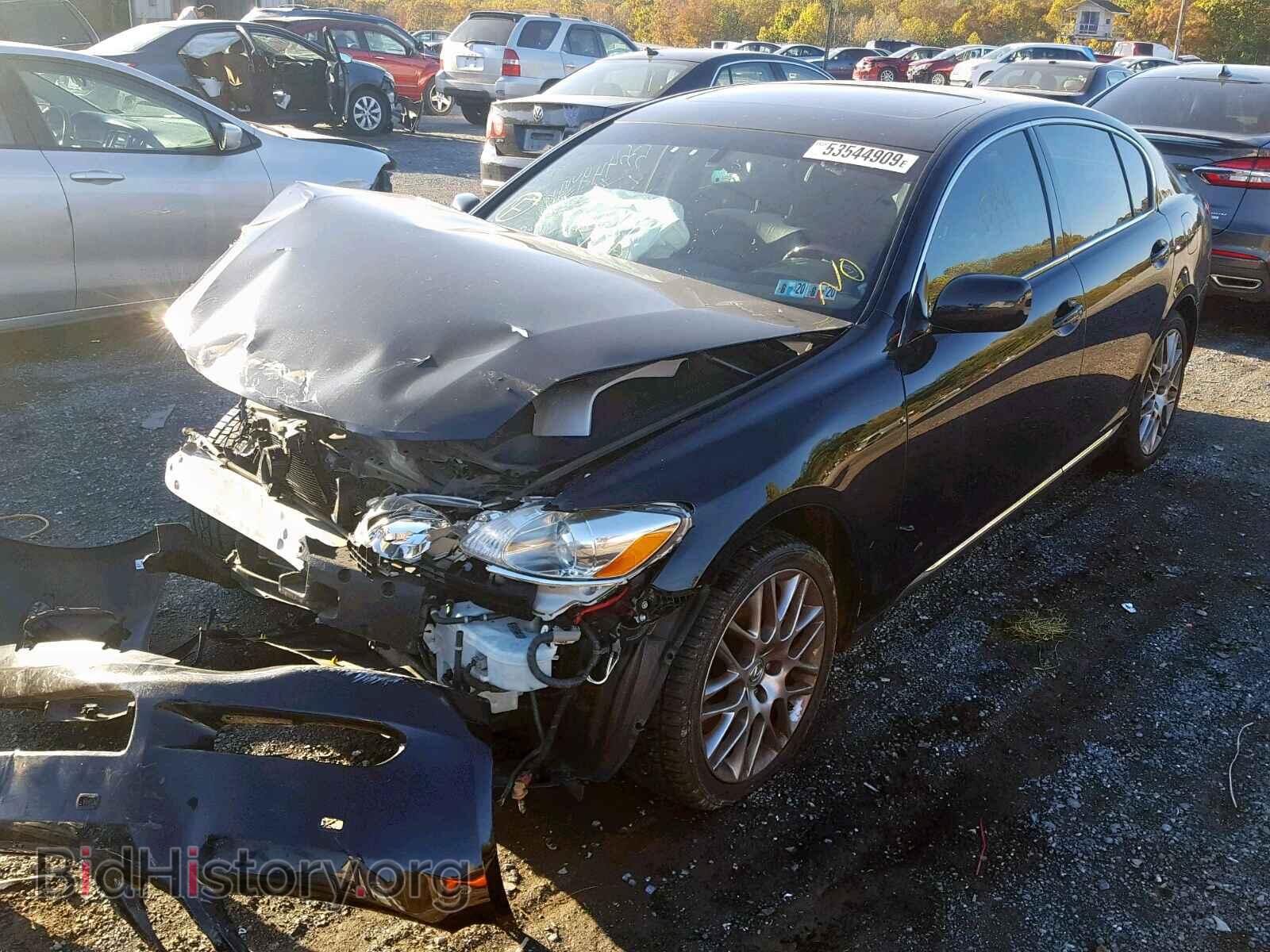 2007 LEXUS GS350 - VIN: JTHCE96S470012253 - Фото 2