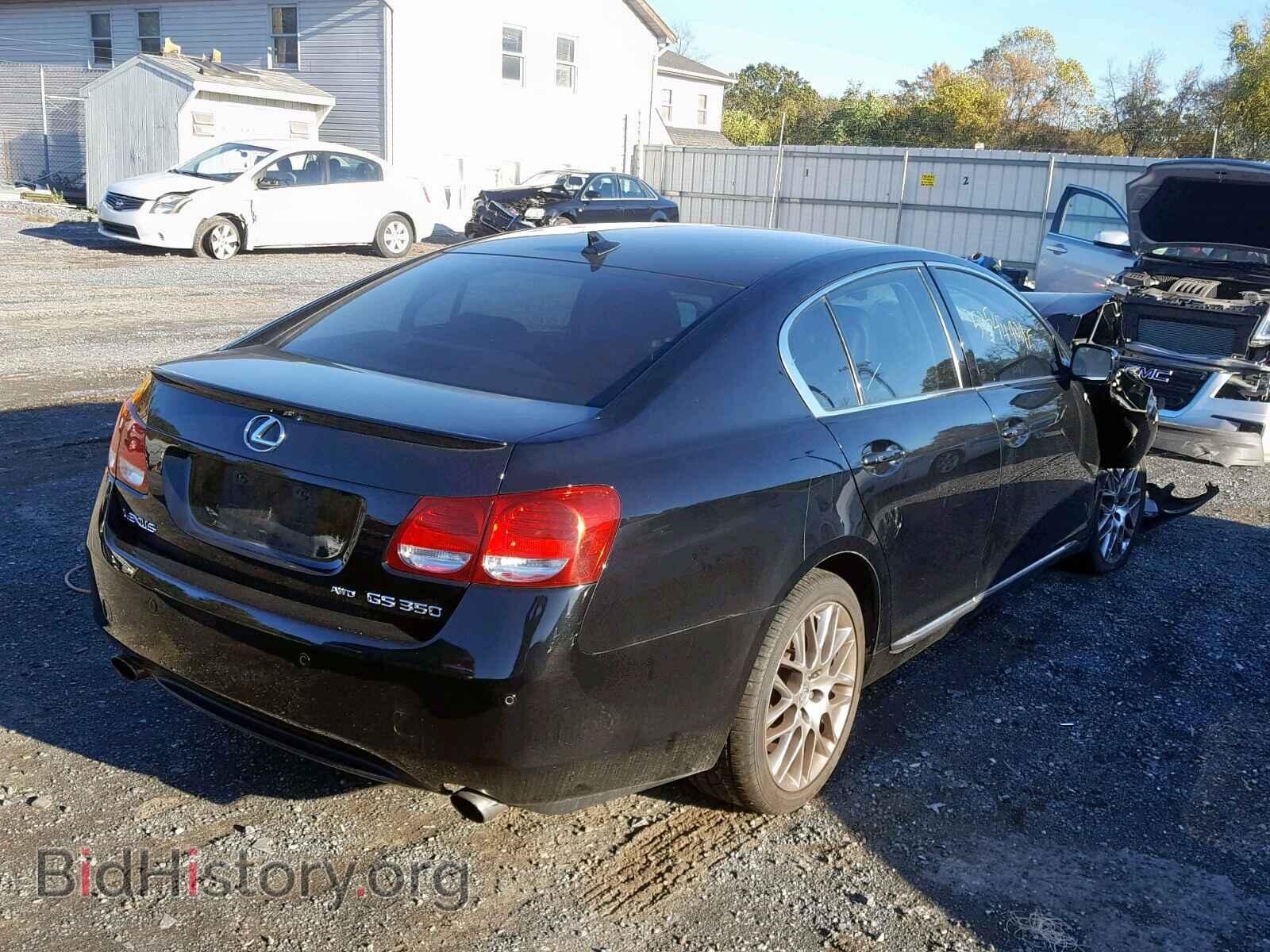 2007 LEXUS GS350 - VIN: JTHCE96S470012253 - Фото 4
