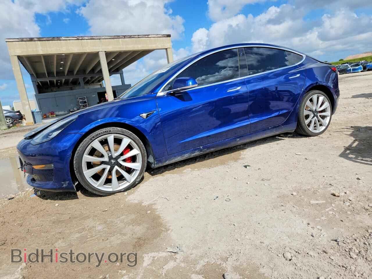 Фотография 5YJ3E1EB6KF393585 - TESLA MODEL 3 2019
