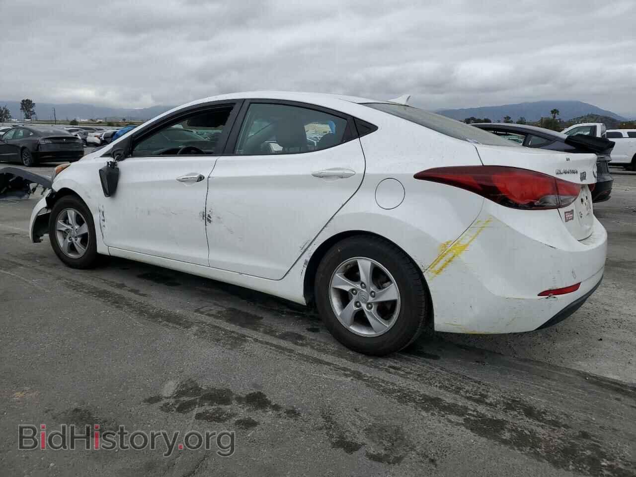 2014 HYUNDAI ELANTRA - VIN: 5NPDH4AE8EH511509 - Фото 2