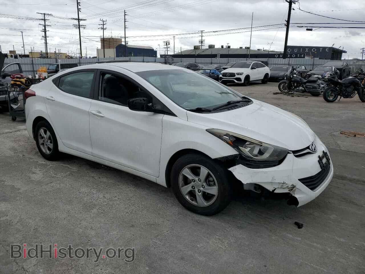 2014 HYUNDAI ELANTRA - VIN: 5NPDH4AE8EH511509 - Фото 4